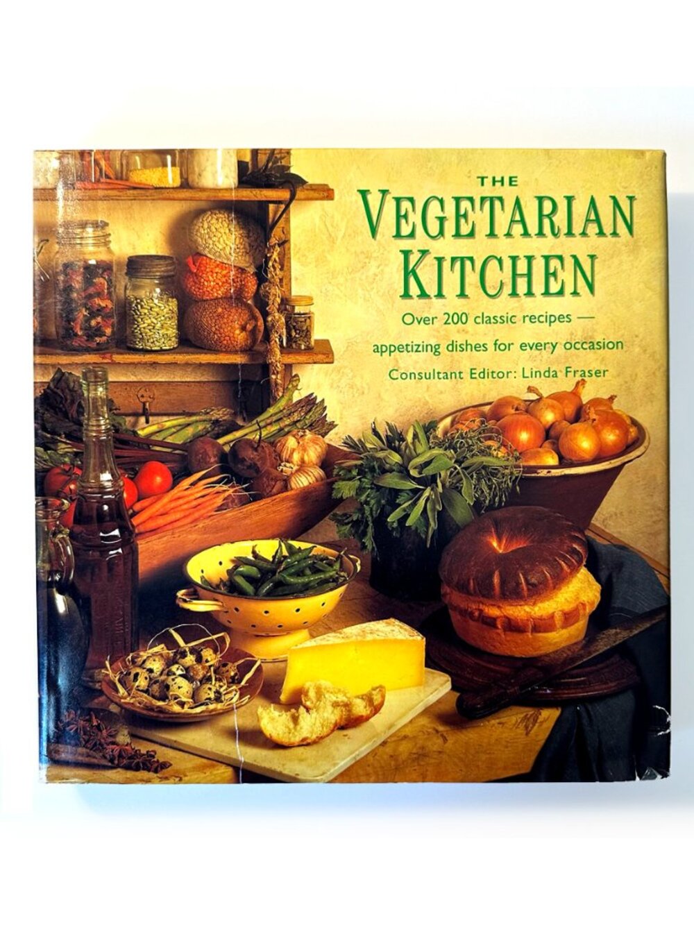 The Vegetarian Kitchen Over 200 Classic Recipes Hardcover Cookbook Linda Fraser